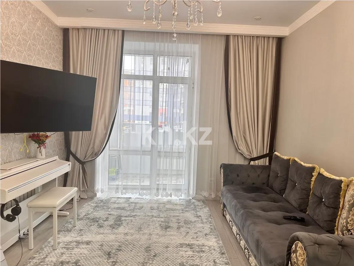Продажа 2-комнатной квартиры, 58.2 м², ул. Сокпакбаева, дом  5 - Продажа квартир в новостройках Астаны без посредников с фото фото 1 из 7