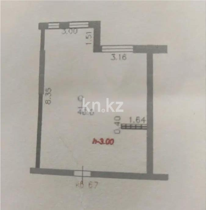 Продажа 2-комнатной квартиры, 46 м² в Алматы - фото 2