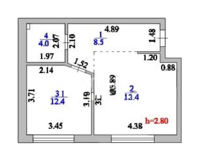 Продажа 2-комнатной квартиры, 44 м² - Недвижимость в Казахстане - страница 10 фото 5 из 5