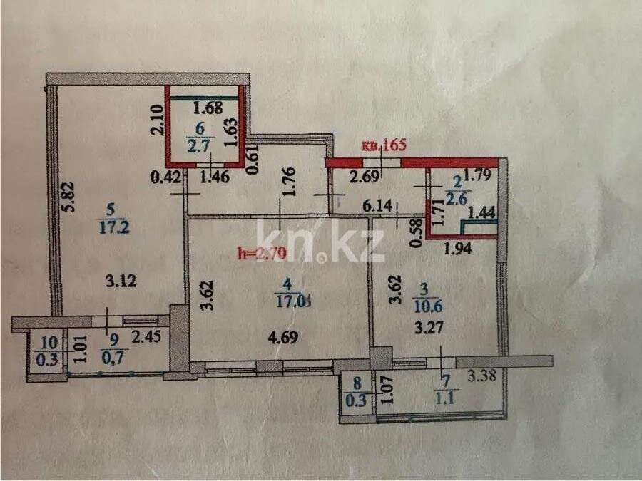 Продажа 2-комнатной квартиры, 60 м² в Астане - фото 7