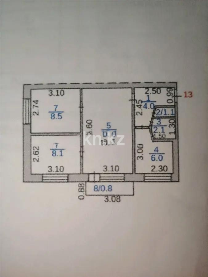 Продажа 3-комнатной квартиры, 48 м², пр. Республики, дом  38 в Караганде - фото 7