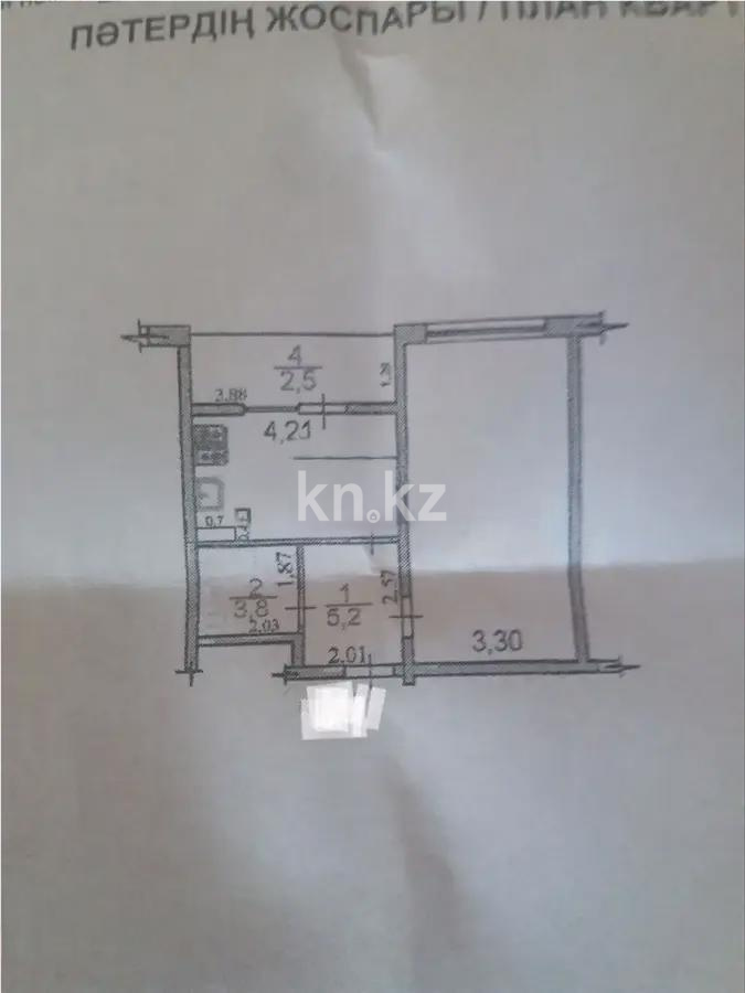 Продажа 1-комнатной квартиры, 44 м² - Продажа квартир в Алатауском р-не Алматы - страница 4 фото 3 из 3