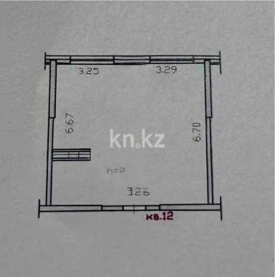 Продажа 2-комнатной квартиры, 44.1 м² в Алматы
