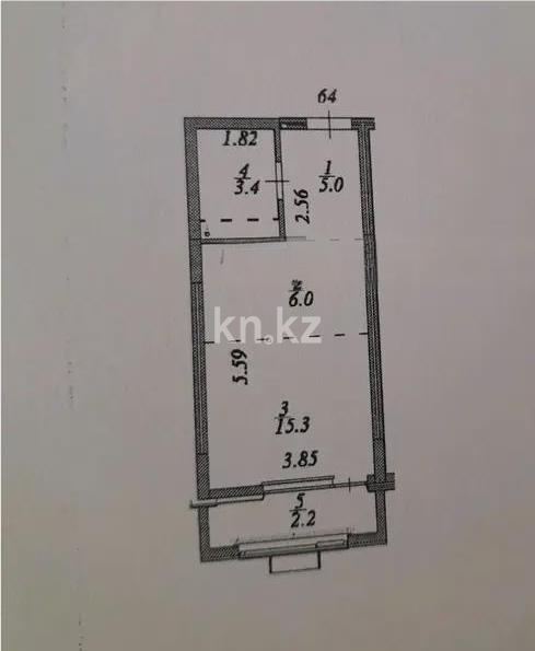 Продажа 1-комнатной квартиры, 32 м² - Продажа квартир в Казахстане - страница 31 фото 1 из 4