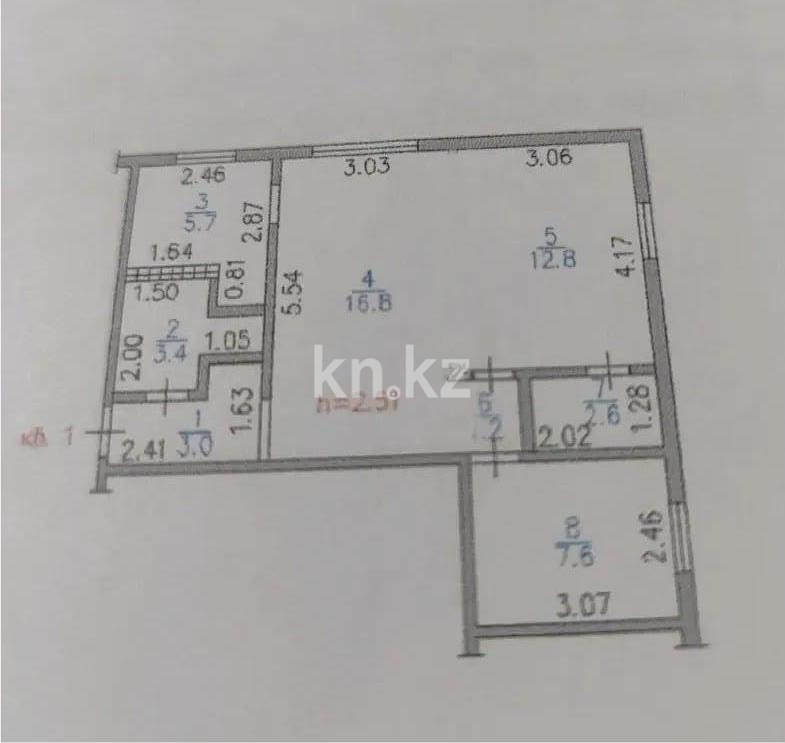 Продажа 3-комнатной квартиры, 53 м² - Продажа квартир в Алматы - страница 23 фото 5 из 5