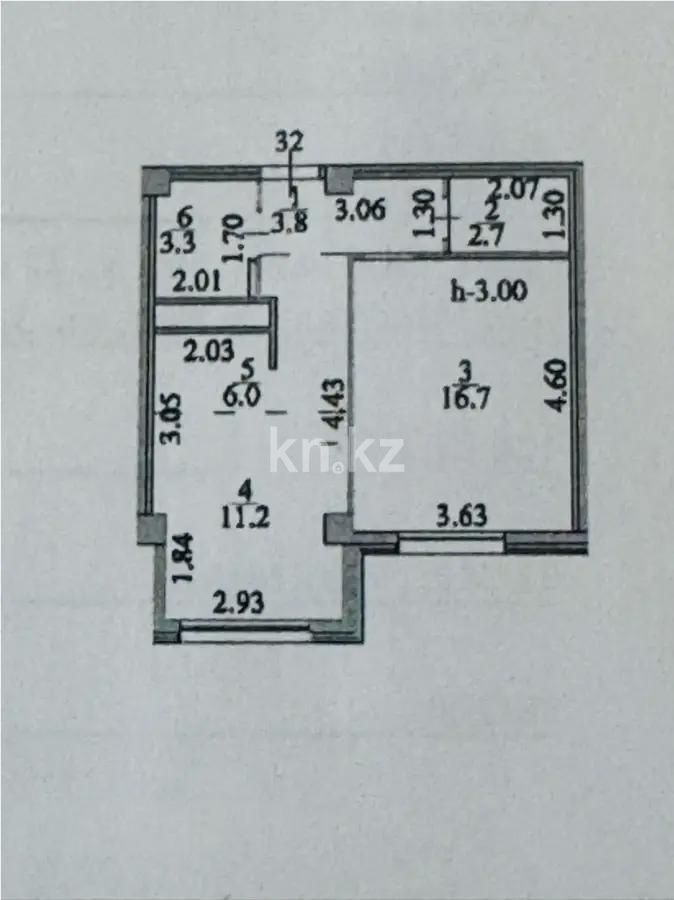 Продажа 2-комнатной квартиры, 44 м² в Астане - фото 5