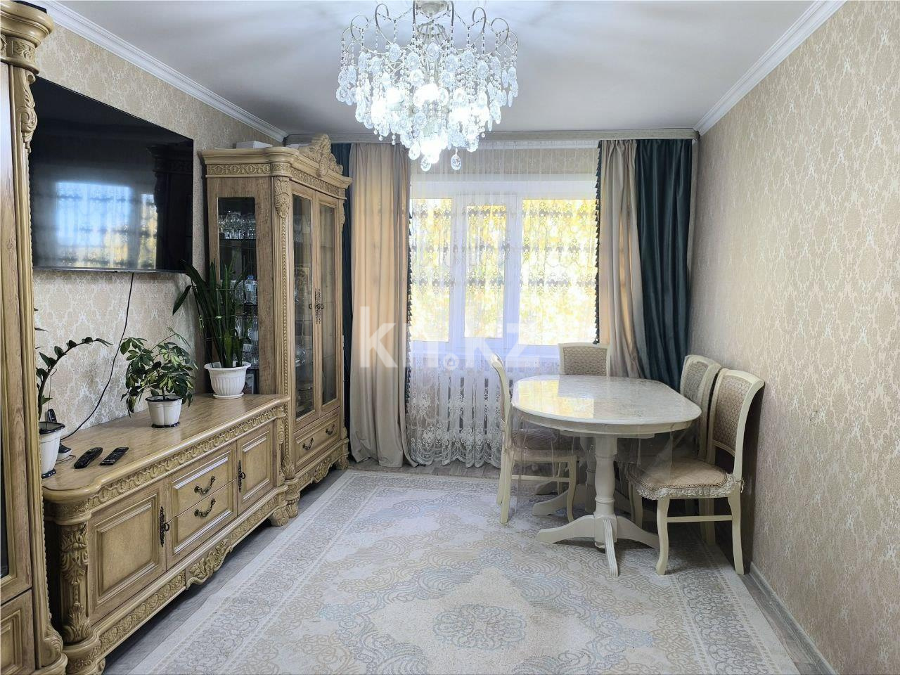 Продажа 3-комнатной квартиры, 62 м², ул. Муканова - Продажа  трехкомнатных квартир в Караганде с фото фото 1 из 14