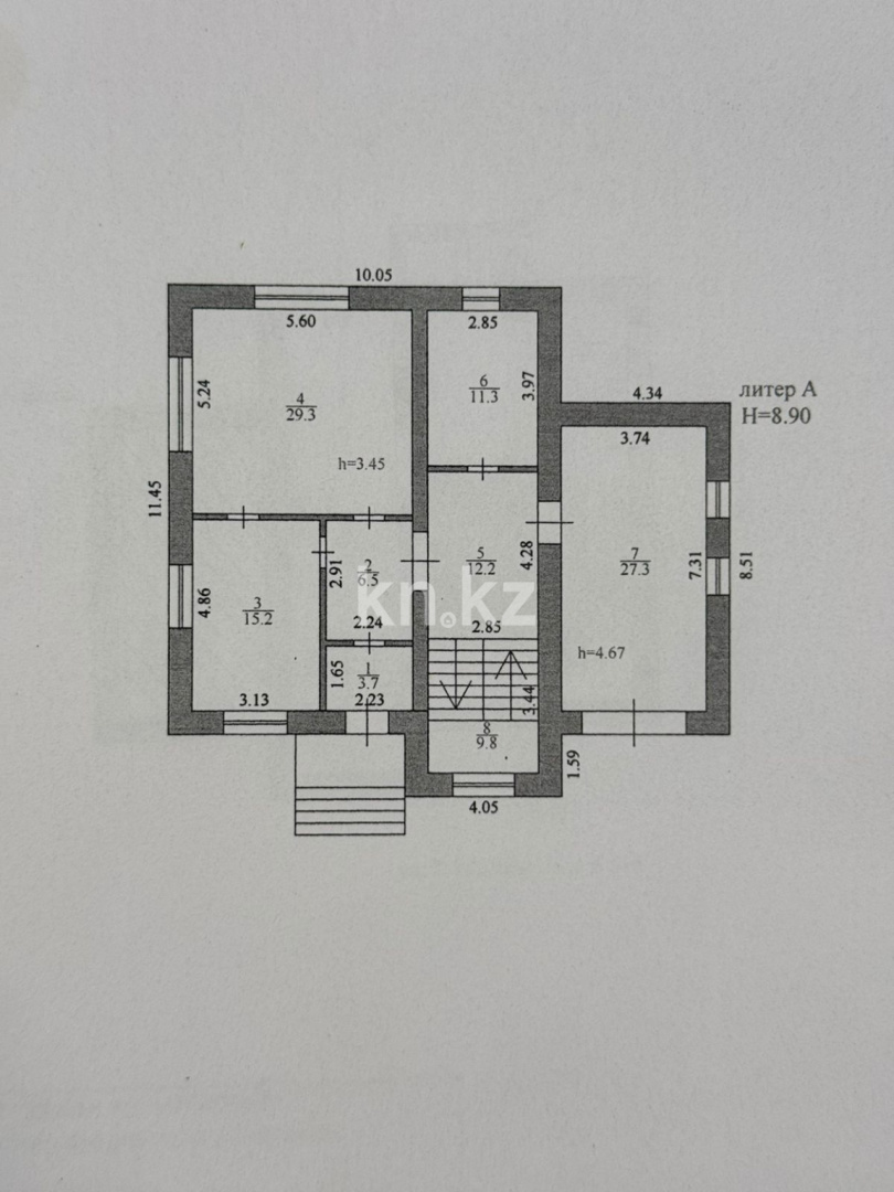 Продажа 5-комнатного дома, 324 м² - Продажа домов, коттеджей в Астане фото 9 из 12