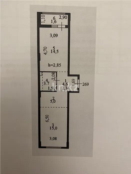 Продажа 2-комнатной квартиры, 45 м², ул. Е-669, дом  13 в Астане