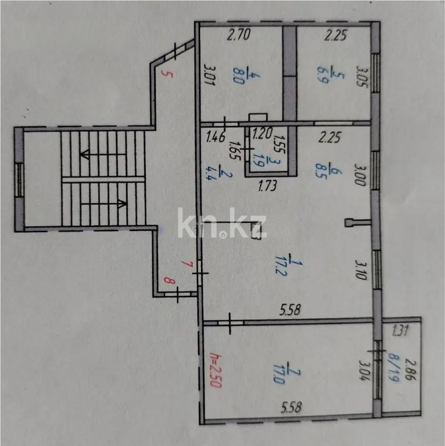 Продажа 2-комнатной квартиры, 65 м², мкр-н 8, дом  15 - Продажа квартир в Темиртау фото 6 из 6