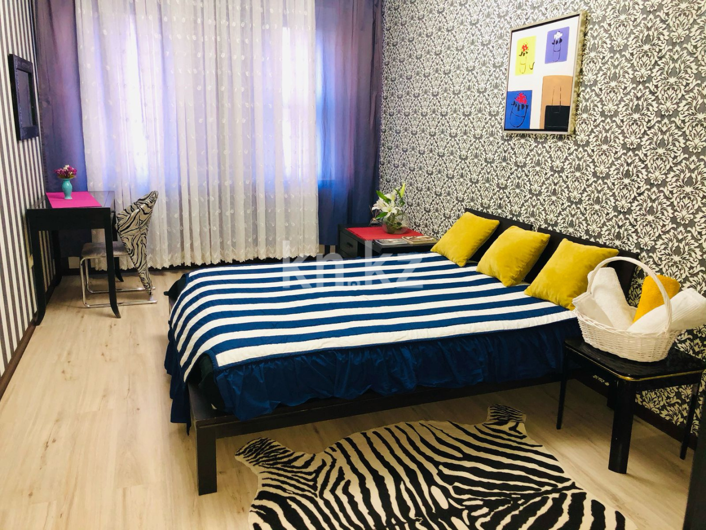 Аренда 2-комнатной квартиры посуточно, 55 м² - Аренда квартир посуточно в Актау фото 1 из 9