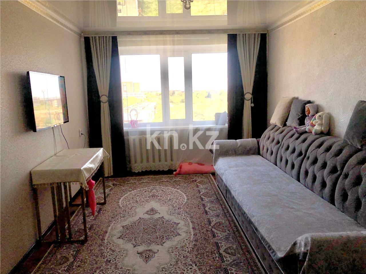 Продажа 2-комнатной квартиры, 52 м², мкр-н 15 - Продажа  двухкомнатных квартир в Караганде фото 1 из 11