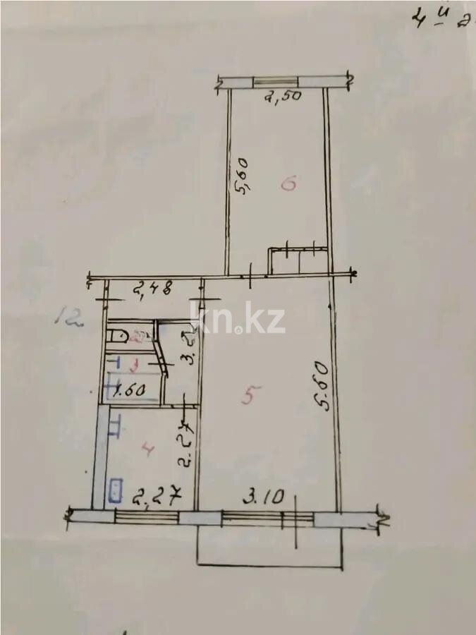 Продажа 2-комнатной квартиры, 46 м² в Темиртау - фото 5