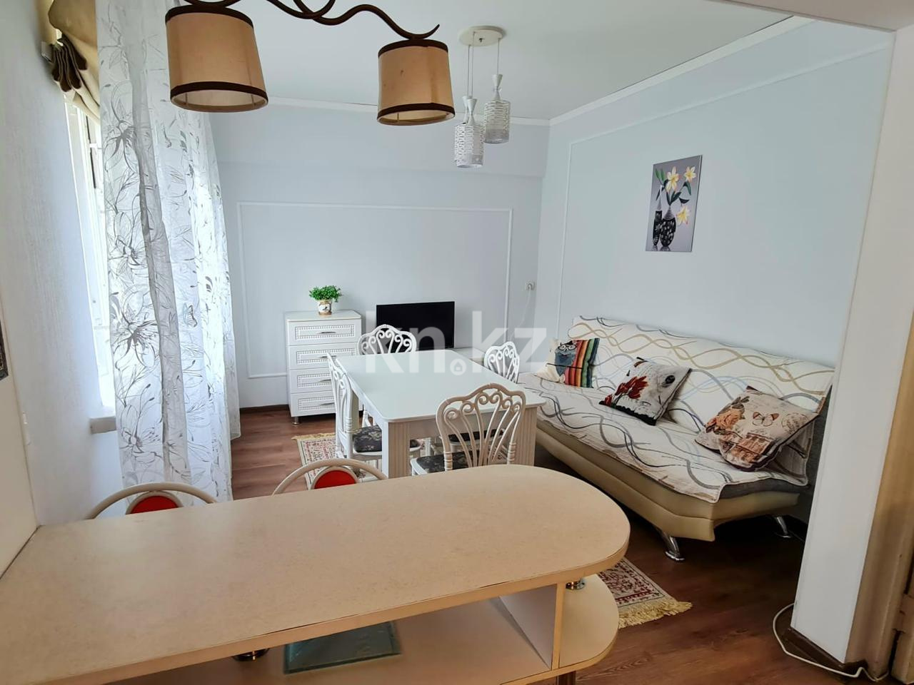 Аренда 2-комнатной квартиры, 50 м², ул. Чайковского - Аренда квартир помесячно в Алматы фото 5 из 8