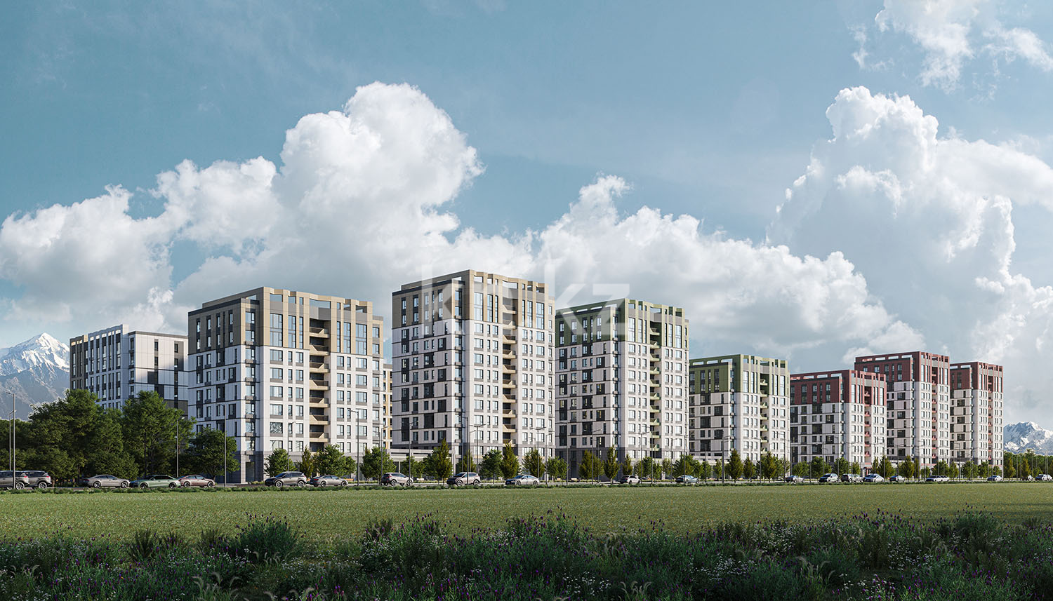 Продажа 2-комнатной квартиры, 66 м², пр. Рыскулова, дом  1 стр в Алматы - фото 3