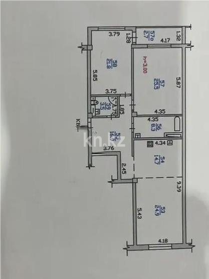 Продажа 3-комнатной квартиры, 118 м² в Алматы - фото 7