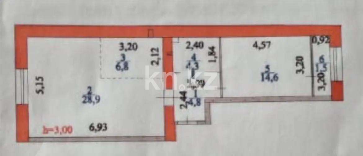 Продажа 2-комнатной квартиры, 60.9 м² - Продажа квартир от собственников в Астане - страница 386 фото 4 из 4