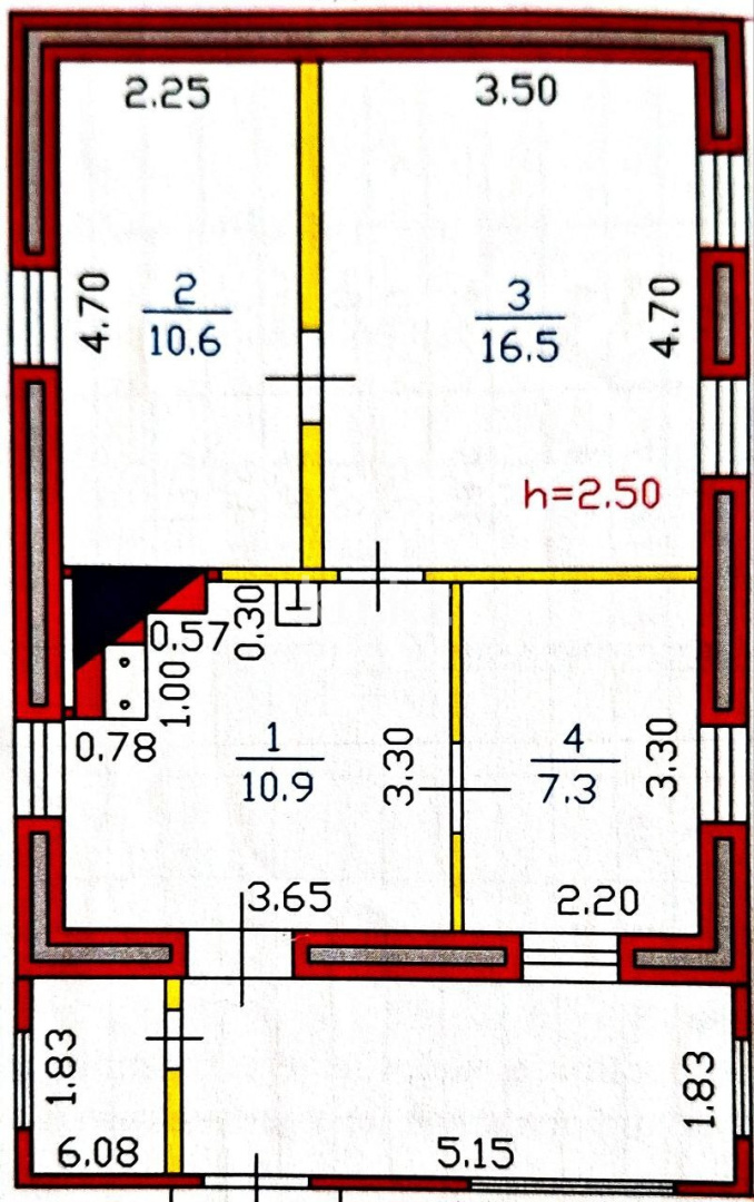 Продажа 3-комнатного дома, 45 м² - Продажа домов, коттеджей в Казахстане фото 10 из 10