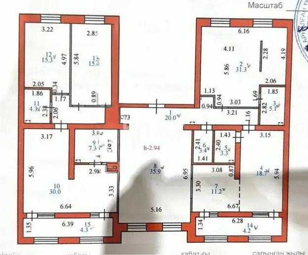 Продажа 5-комнатной квартиры, 210 м² - Продажа недвижимости в Астане - страница 3 фото 9 из 9