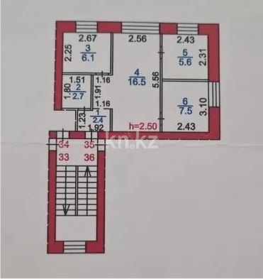 Продажа 3-комнатной квартиры, 40 м² - Продажа недвижимости в Караганде - страница 3 фото 2 из 2