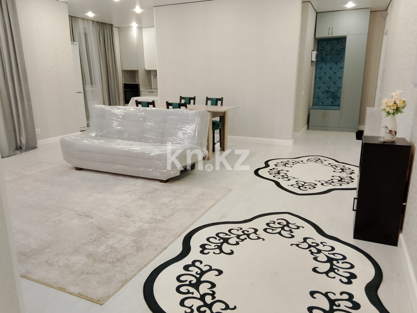 Аренда 3-комнатной квартиры, 90 м², ул. Бухар жырау, дом  32 - Алихан Бокейхан - Аренда квартир помесячно в Казахстане фото 2 из 10