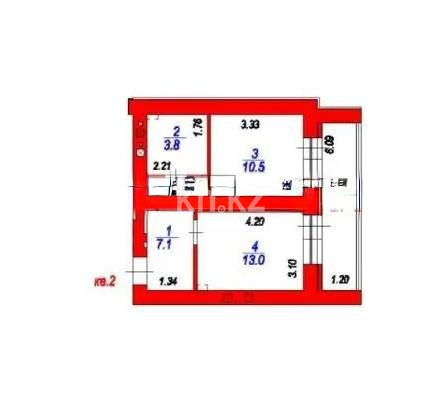 Продажа 1-комнатной квартиры, 38.1 м² - Продажа недвижимости в Астане - страница 22 фото 1 из 1