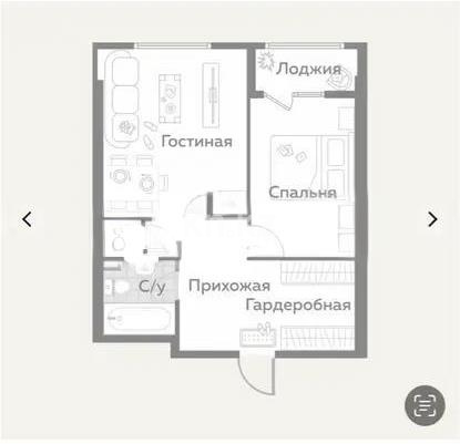 Продажа 1-комнатной квартиры, 50 м², мкр-н Кайрат, дом  303 - Продажа  однокомнатных квартир в новостройках Алматы с фото фото 1 из 1