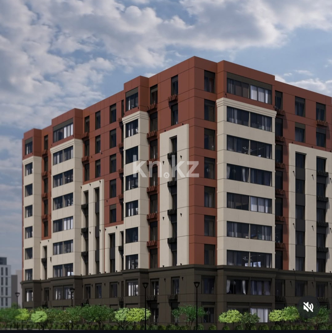 Продажа 1-комнатной квартиры, 38.1 м², ул. Бейбарыс Султан, дом  15а - Продажа  однокомнатных квартир в Астане без посредников фото 1 из 3
