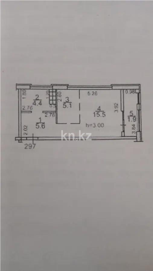 Продажа 1-комнатной квартиры, 32.5 м² - Продажа  однокомнатных квартир в Алматы - страница 2 фото 1 из 1