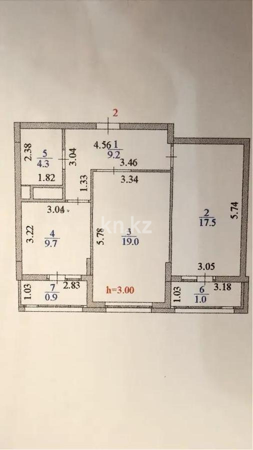 Продажа 2-комнатной квартиры, 65 м² - Продажа квартир от собственников в Астане - страница 341 фото 3 из 3