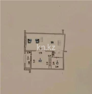 Продажа 1-комнатной квартиры, 38.5 м², ул. Сатпаева, дом  90/62 - Продажа квартир в новостройках Алматы фото 1 из 1