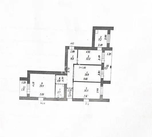 Продажа 3-комнатной квартиры, 97.3 м² - Продажа квартир в р-не Есиль Астаны - страница 7 фото 1 из 1