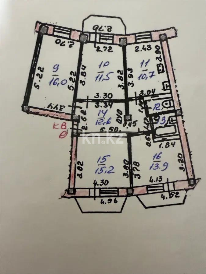Продажа 4-комнатной квартиры, 85 м², мкр-н 3, дом  65 в Алматы - фото 8