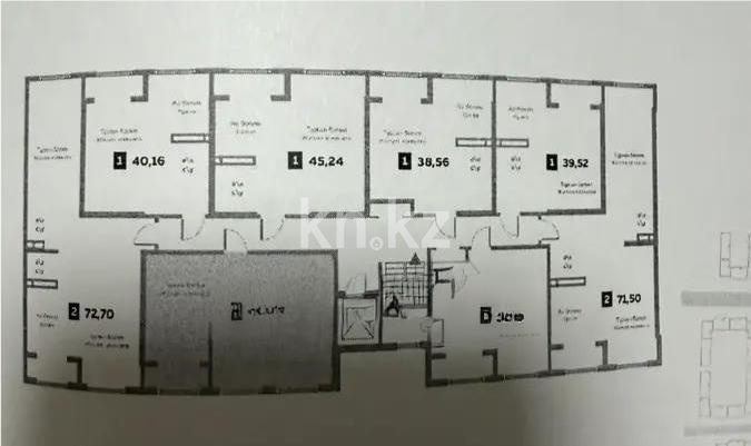 Продажа 2-комнатной квартиры, 52.53 м², ул. Бурундайская, дом  91а - Продажа  двухкомнатных квартир в Алматы с фото фото 1 из 1