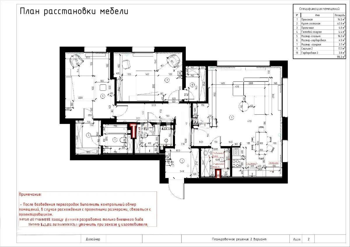 Продажа 3-комнатной квартиры, 171.9 м², пр. Достык, дом  300/60 - Продажа  трехкомнатных квартир в новостройках Алматы с фото фото 1 из 1