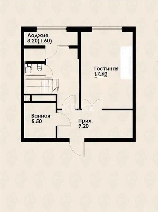 Продажа 2-комнатной квартиры, 47 м² в Алматы