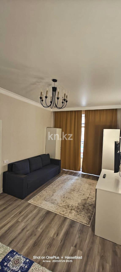 Аренда 1-комнатной квартиры, 38 м² - Аренда квартир помесячно в Астане фото 1 из 8