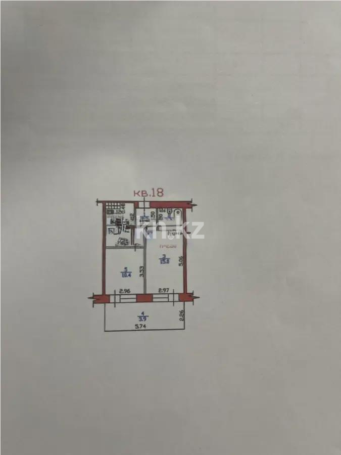 Продажа 2-комнатной квартиры, 43 м², ул. Саина, дом  14а в Алматы - фото 5