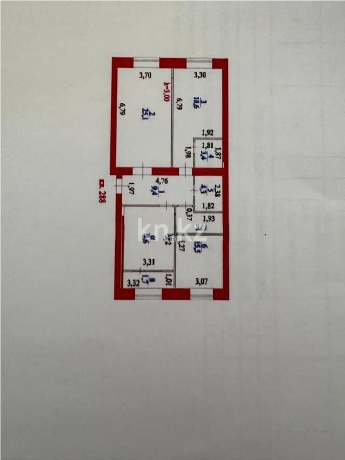 Продажа 3-комнатной квартиры, 92 м² в Астане - фото 6