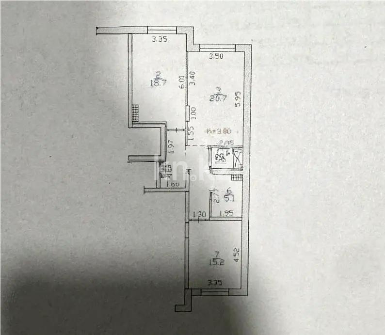 Продажа 3-комнатной квартиры, 73.6 м² - Продажа квартир в новостройках Алматы фото 4 из 4