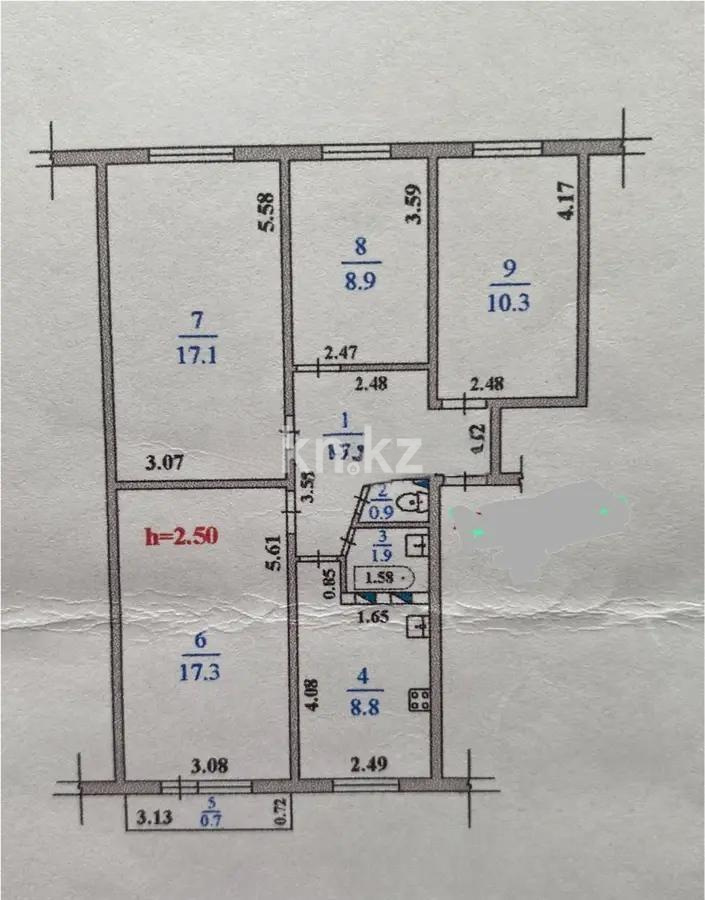 Продажа 4-комнатной квартиры, 74 м² в Алматы - фото 8