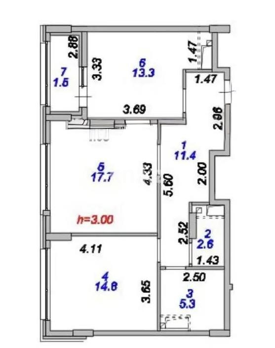 Продажа 2-комнатной квартиры, 66.6 м², пр. Туран, дом  39/2 стр в Астане - фото 4