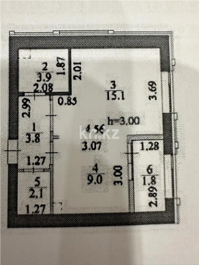 Продажа 1-комнатной квартиры, 36 м² - Продажа однокомнатных квартир от собственников в Астане - страница 23 фото 3 из 3