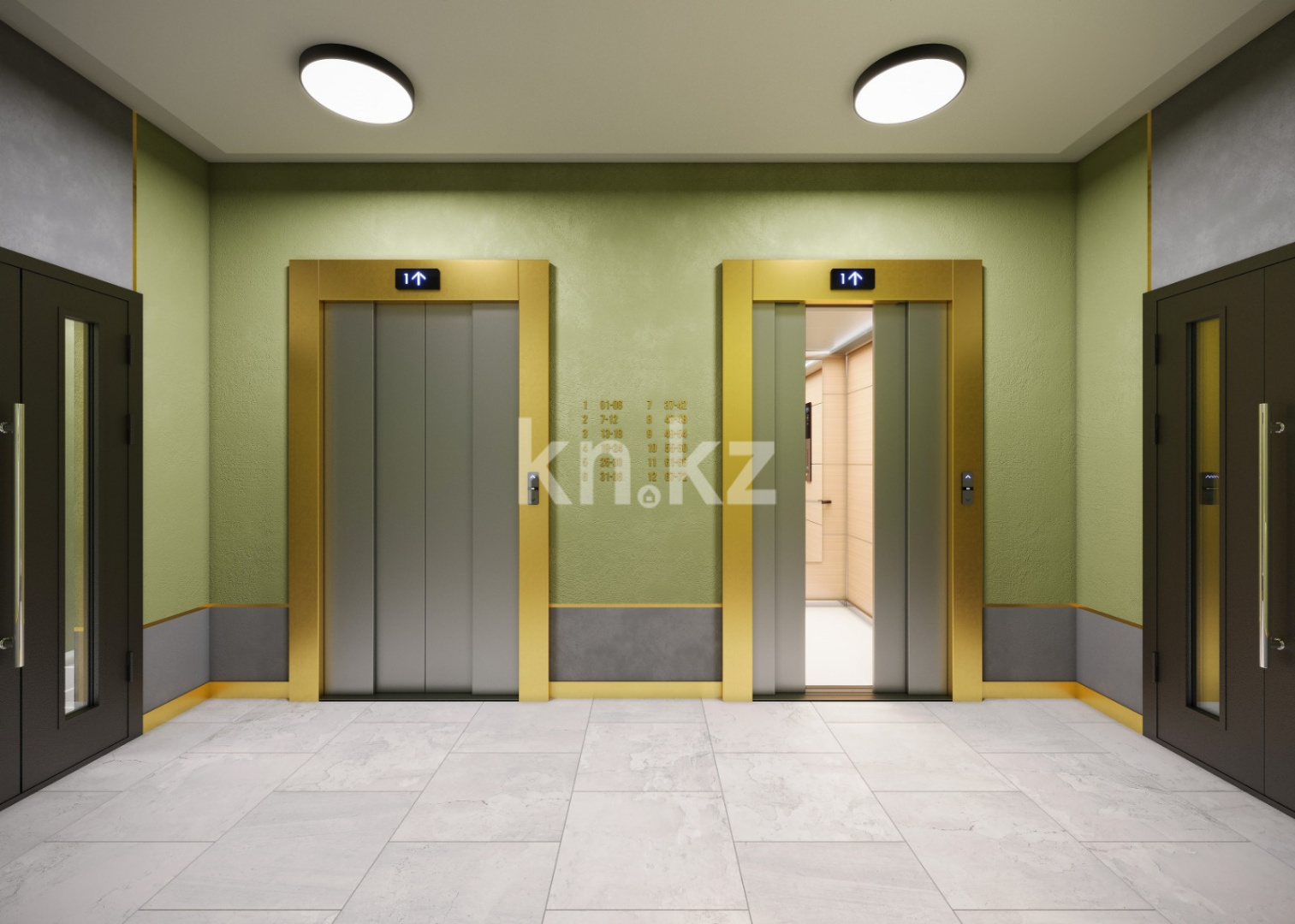 Продажа 1-комнатной квартиры, 45.85 м², мкр. Дарабоз, дом  100 - Ул. Момышулы и Рыскулова - Продажа квартир в Алматы фото 7 из 7