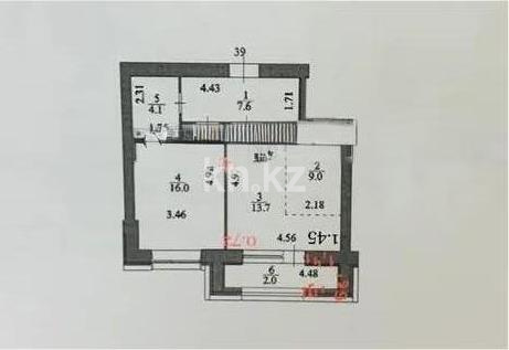 Продажа 2-комнатной квартиры, 52 м², пр. Аль-Фараби, дом  35 стр - Продажа квартир в Астане фото 7 из 7