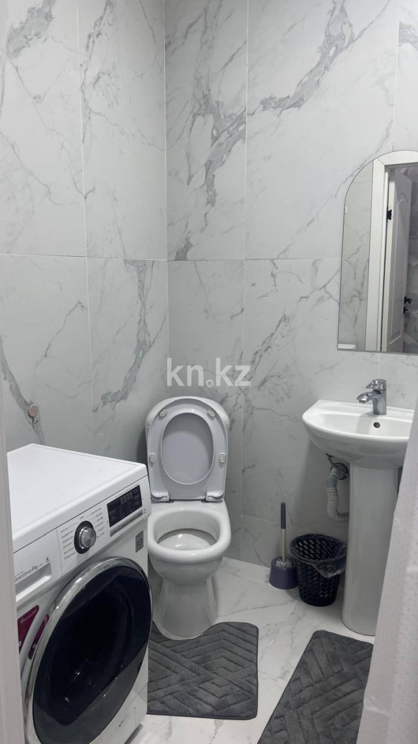 Аренда 1-комнатной квартиры, 38 м², ул. Нурмагамбетова, дом  29 - Аренда  однокомнатных квартир помесячно в Астане с фото фото 9 из 10