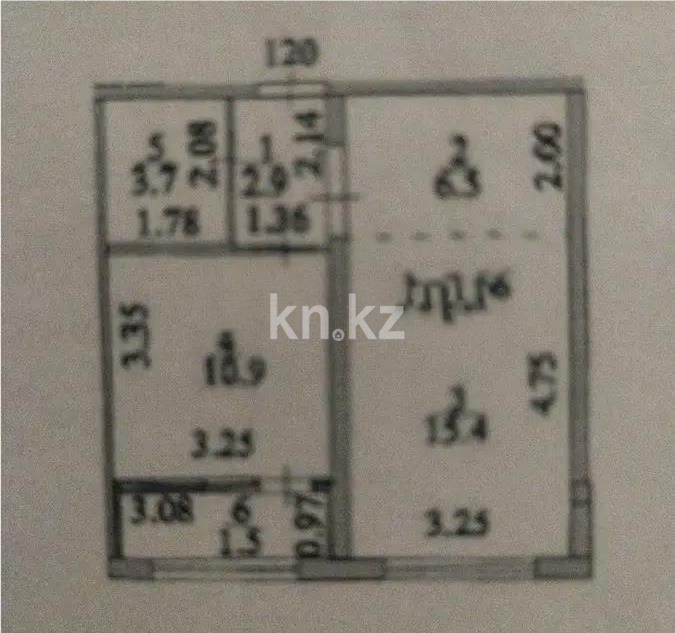 Продажа 2-комнатной квартиры, 40.9 м² - Продажа недвижимости в Астане - страница 2 фото 3 из 3