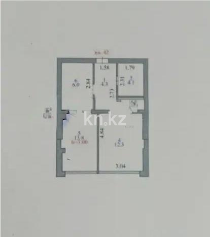 Продажа 2-комнатной квартиры, 42.1 м² в Астане - фото 6