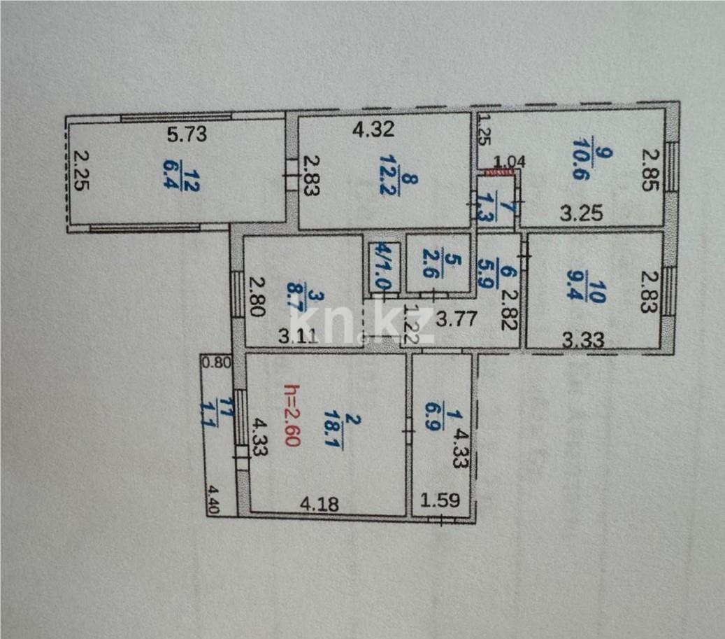 Продажа 4-комнатной квартиры, 84 м² в Караганде - фото 9
