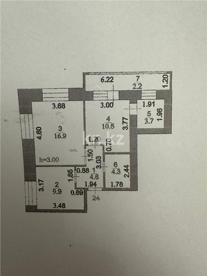 Продажа 2-комнатной квартиры, 52 м² в Астане - фото 5